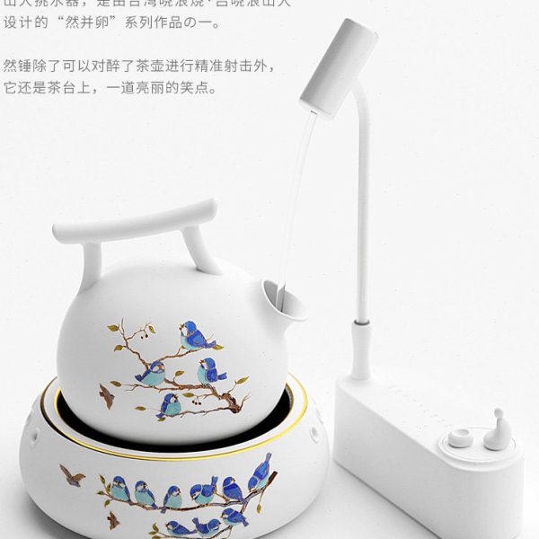 桶装水电动上水器自动 水器抽水器人山无线压水器纯净水桶挑充电