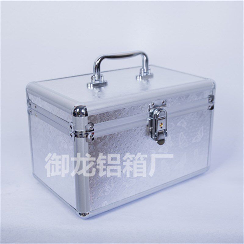 人气化妆铝箱采耳足疗技师工具箱沐足推拿按摩美容美甲工具箱包邮