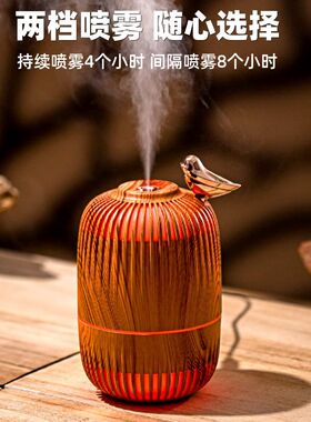 加湿器迷你可爱生日礼物小型办公室桌面空气香薰喷雾卧室房间湿化