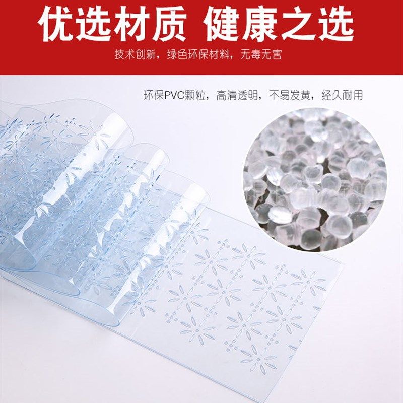夏季透气门帘塑料PVC防蚊软门帘家用通风透气帘带孔镂空防蝇门帘