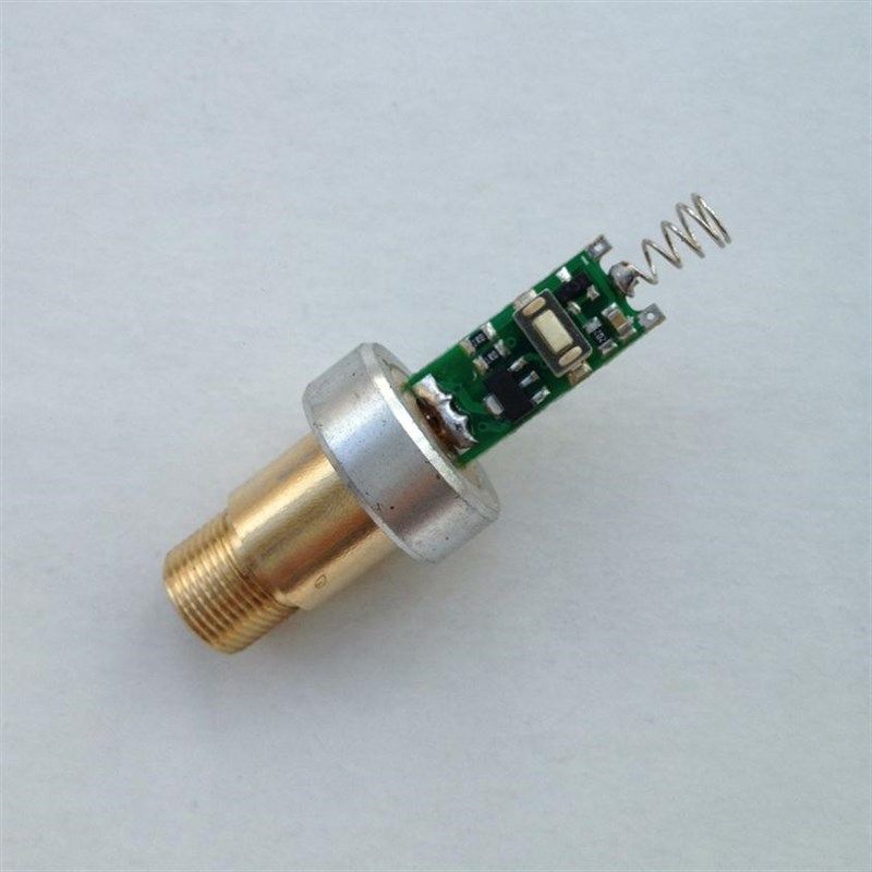 足功率532nm 200mW 点烟点火 带散热铝环 高功率模组 绿激光模块