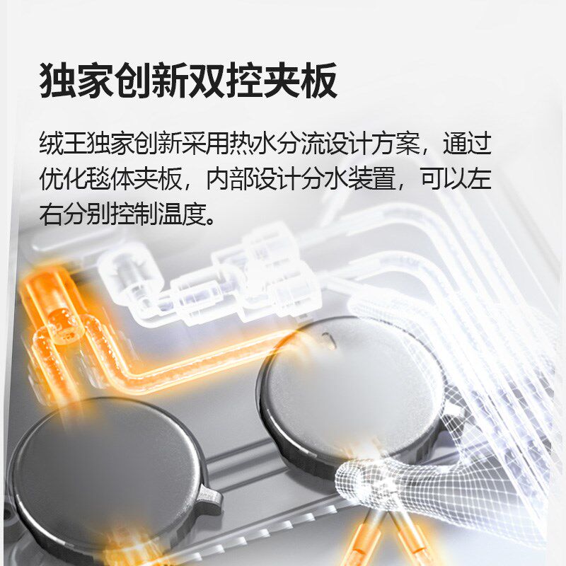 新款水暖毯双人双控水循环静音恒温电热毯电褥子单人家用炕水床垫