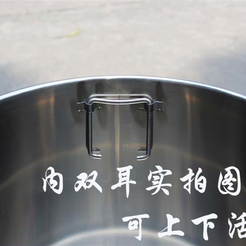 正品 304不锈钢奶茶桶双耳高身桶 家用储水桶 提桶奶茶桶 带盖