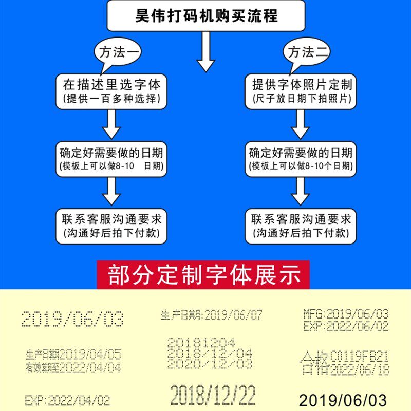 手持打码机生产日期手动小型超市喷码机化妆品保质期打码器移印章