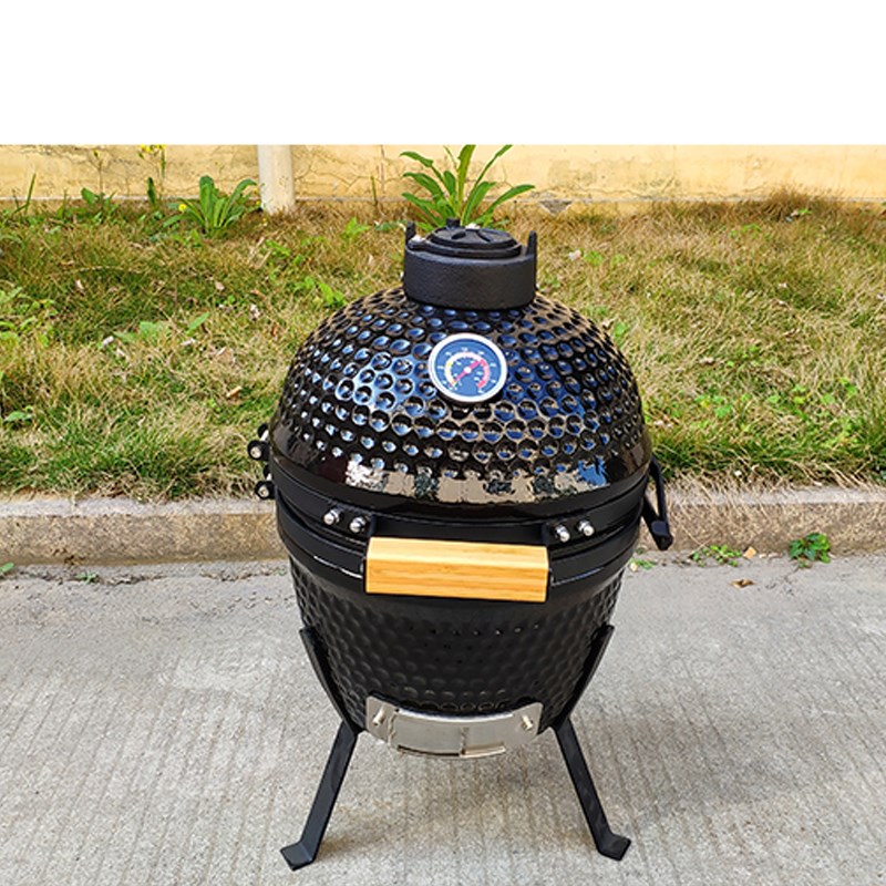 陶瓷烤炉13寸韩式烤肉碳烤炉别墅户外庭院厨房BBQ烧烤围炉煮茶