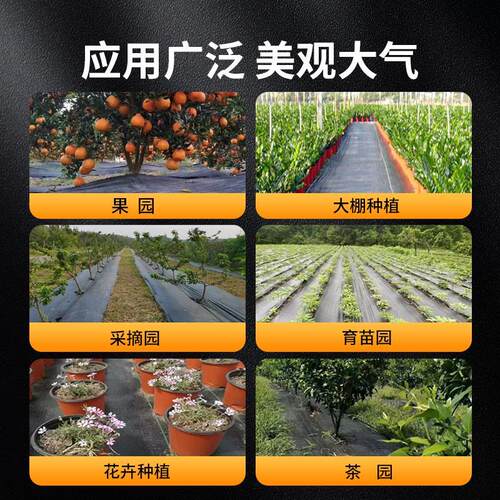 防草布除草布耐用果树果园盖草布地膜厂家直销透气渗水抑草布