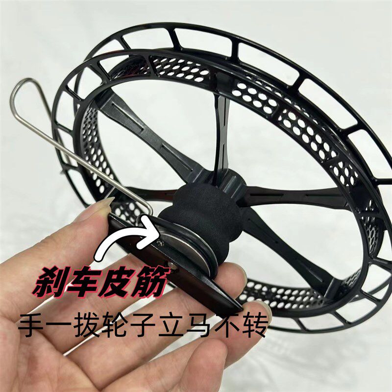 八卦轮15全陶瓷轴承高强度超合金一体手拨轮八卦轮微铅筏钓海筏轮