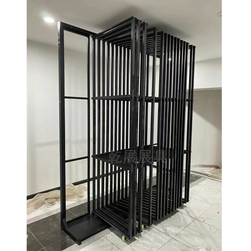 木地板翻页展示架落地式双面瓷砖样品铝扣板木门墙布架子多功能