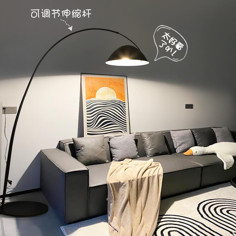 钓鱼灯落地灯客厅沙发氛围卧室床头灯具现代简约立式落地台灯E125