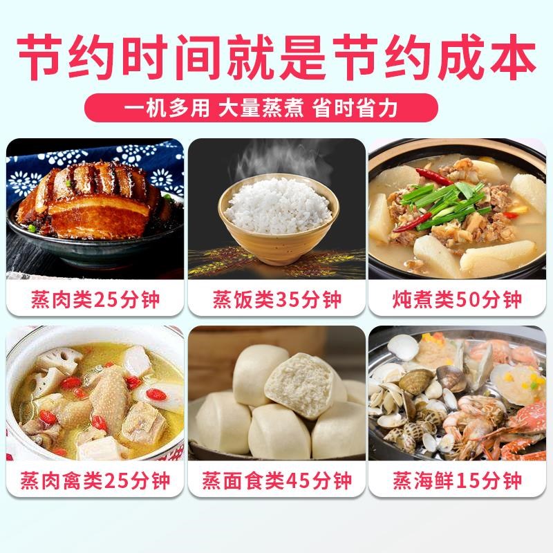 12层蒸馒头机商用大型全自动智能蒸饭柜双门蒸饭车饭店蒸箱220v