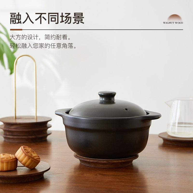 实木隔热垫餐垫防烫餐桌垫家用小灯笼木质耐高温碗碟盘子砂锅垫子