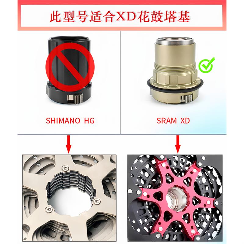 日晖山地车11/12速XD塔基一体超轻飞轮兼容SXNXGXXX1 EAGLE
