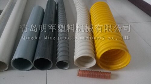 厂家直销PVC PP PE PP-R软管 硬管 伸缩管挤出生产线 管材挤出机