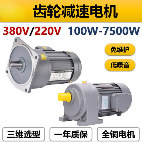 晟邦变频齿轮减速机380V