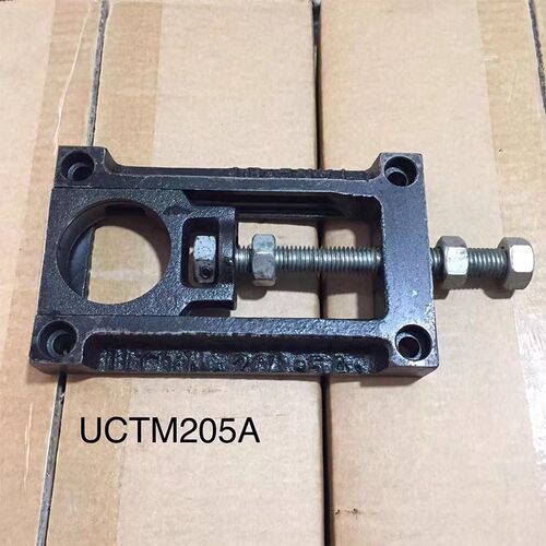 可调节轴承座UCTM205A卧式流水线滚筒辊轮输送机滑块铸铁UCTM205B