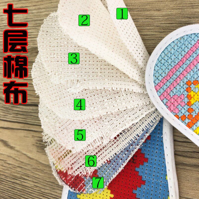 中高考金榜题名纯手工十字绣成品鞋垫人工绣花好的七层棉布直接穿