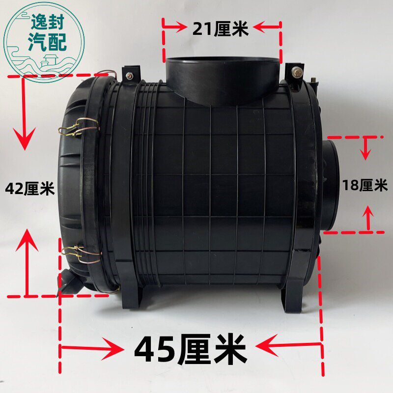 适配新款上市玉柴发动机发电机组清器3043空气滤芯空滤总成盖雨帽