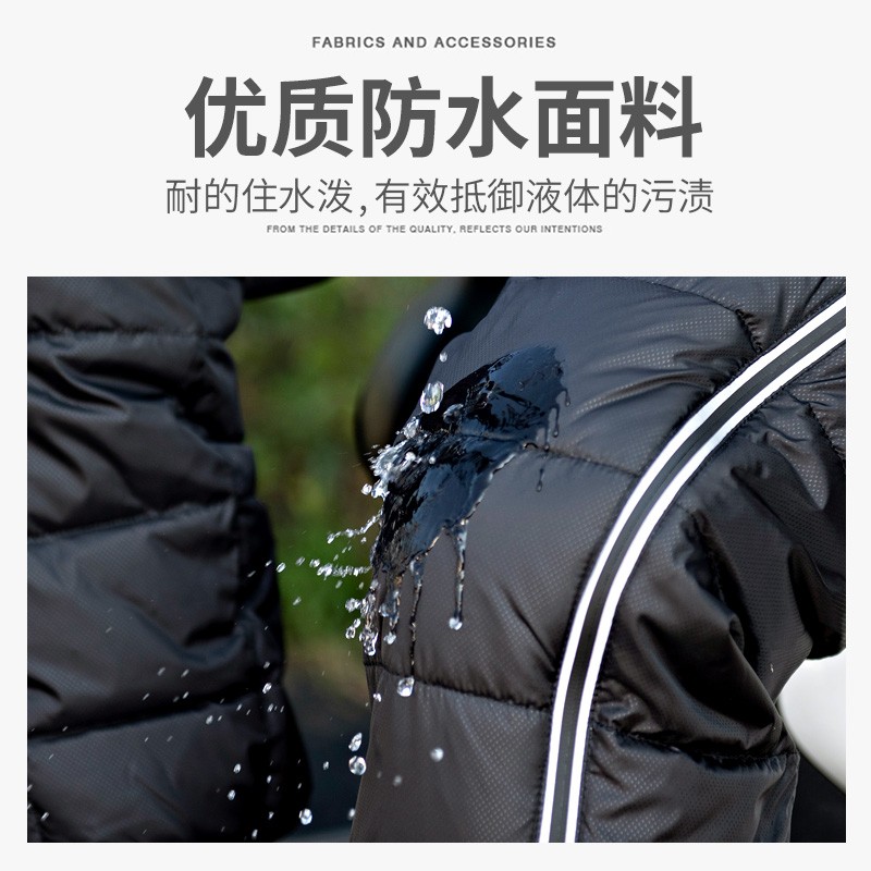 羽绒护膝摩托车电动车护腿挡风防寒保暖男女冬季护漆膝盖骑车骑行