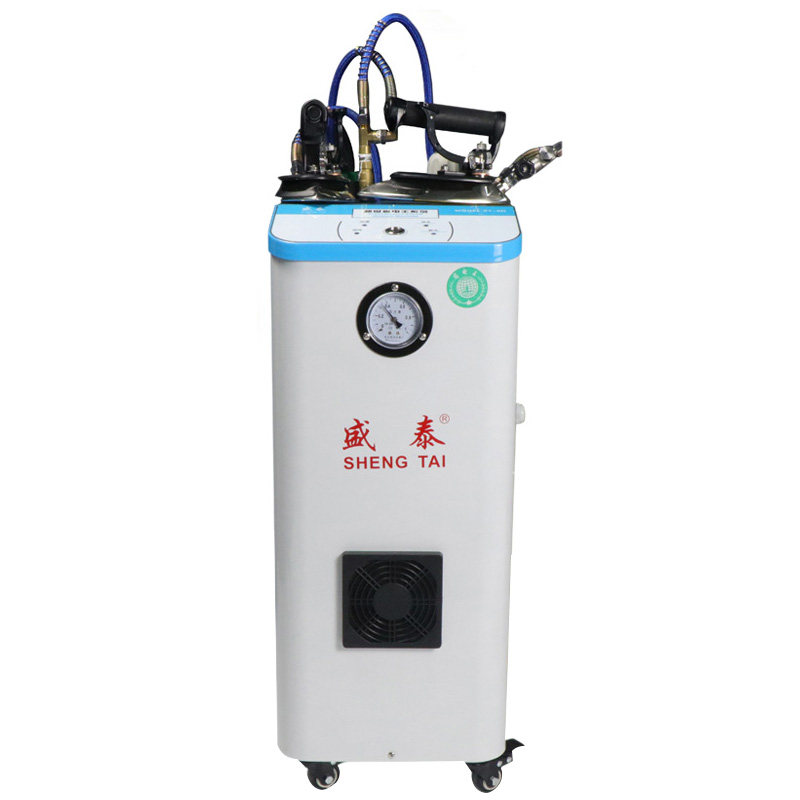 盛泰牌自动加水锅炉全蒸汽熨斗 锅炉熨斗工业吊瓶熨斗窗帘干洗店
