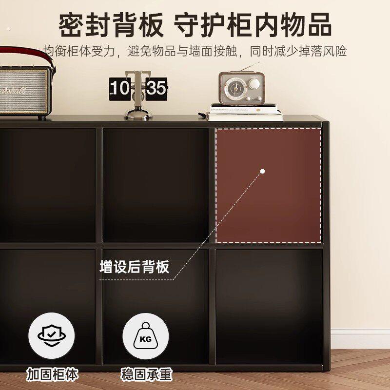 实木书柜矮柜收纳柜落地置物柜地柜实木柜飘窗柜矮柜落地柜矮书柜图片