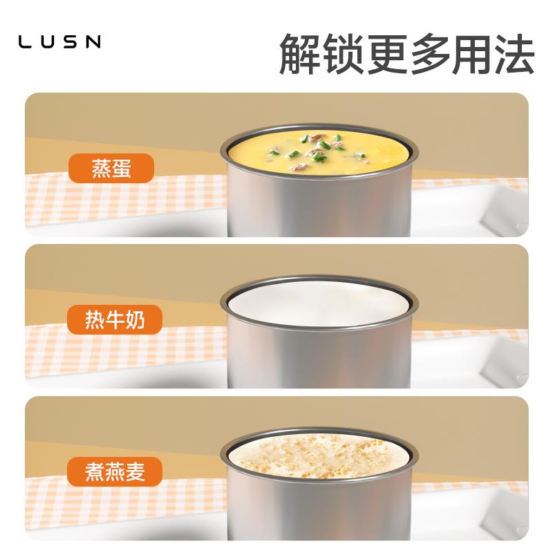 儿童水杯牛奶杯316L不锈钢敞口宝宝家用2一3岁以上吸管米糊杯