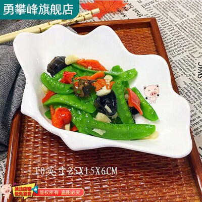 骨瓷碗个性餐盘做装饰墙碗碟家用欧式冷盘分隔盘子深菜盘特色菜