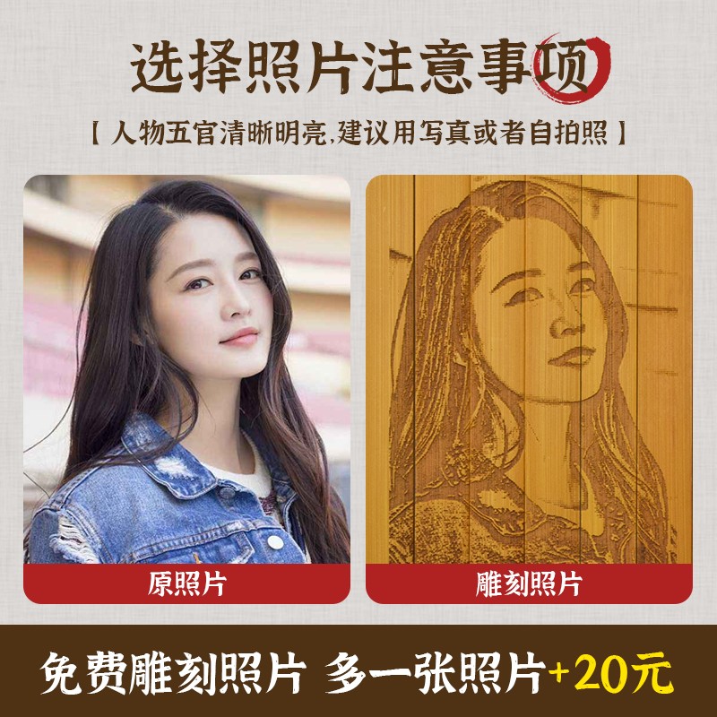 竹简成人礼创意生日礼物18岁年十八送男孩有意义纪念女生青春成长