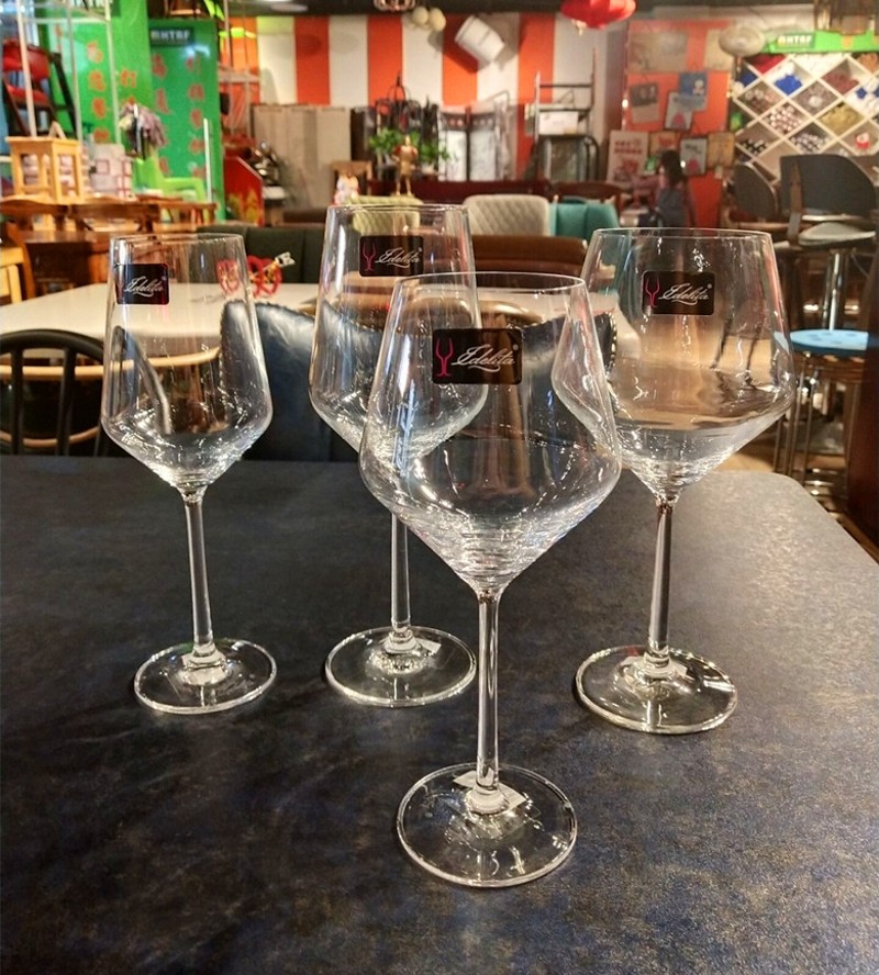 意德丽塔水晶高脚杯 勃垦地红酒杯博若莱高脚杯白葡萄酒杯香槟杯