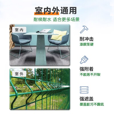 莱硕水性油漆金属防锈漆金属防腐金属漆铁门翻新漆栏杆油漆家用