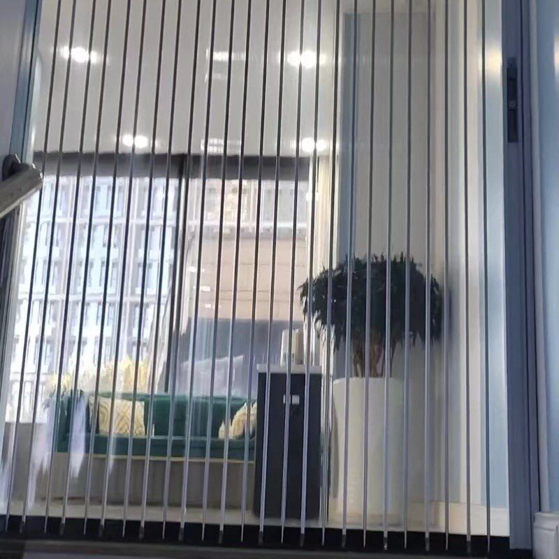 杭州市可上门测量安装金刚网折叠纱窗纱门金刚纱窗网防蚊纱窗