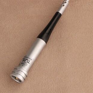 UV双段高增益苗子 对讲机天线不锈钢材质 M507车载电台天线