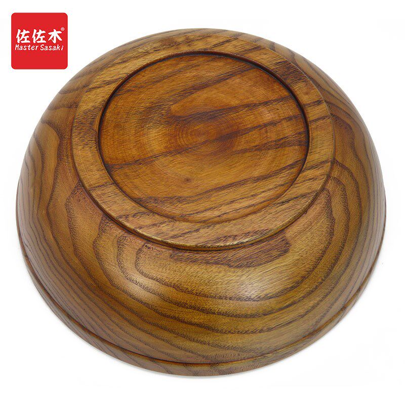 包邮整木实木木盆脸盆果盘木碗沙拉碗超大号大碗揉面酒店餐具酒店