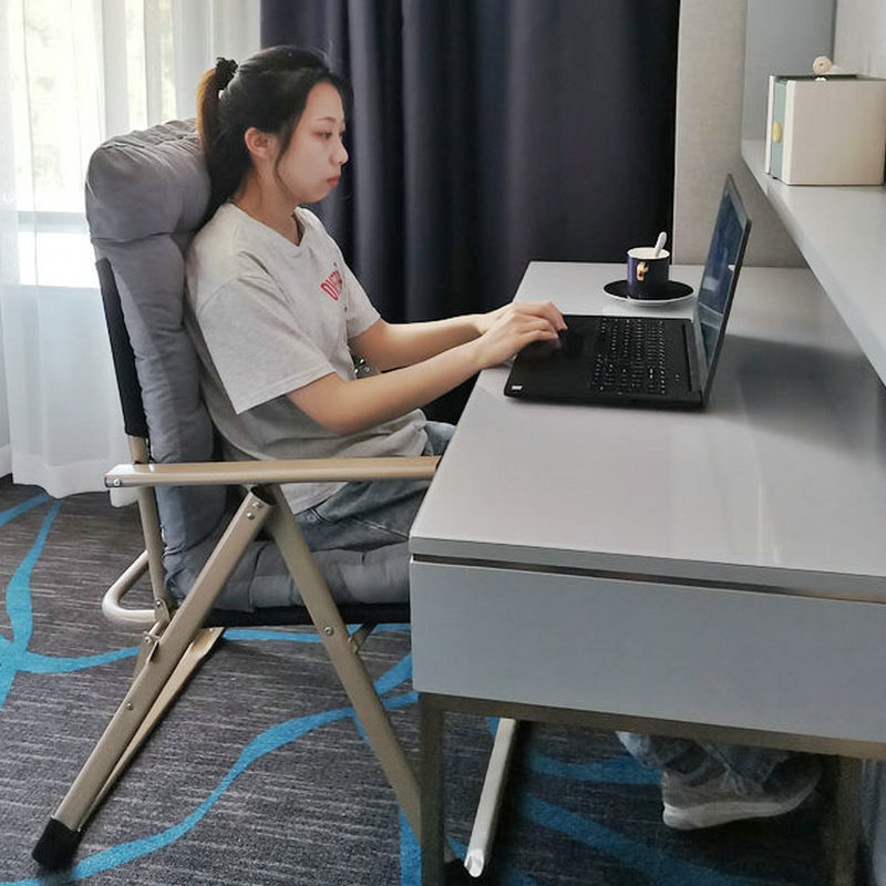 家用电脑椅子懒人靠背书房办公椅休闲沙发椅学生宿舍电竞游戏座椅
