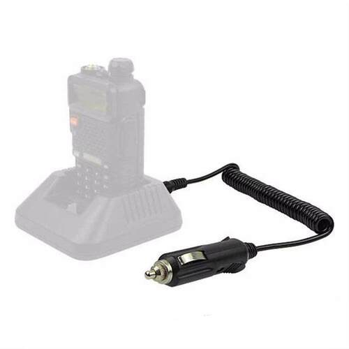 手持对讲机通用大头车充线12V小车24V大车通用车载充电器手台配件