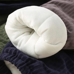 儿童加绒加厚裤子秋冬季男童三层加棉灯芯绒女童一条过冬外穿棉裤