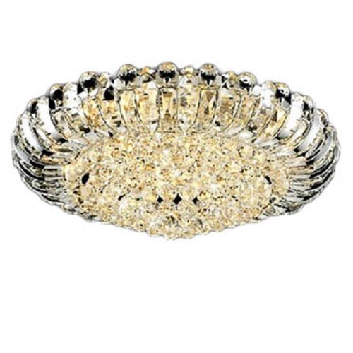 奢华圆形水晶灯欧式大气客厅灯led卧室阳台吸顶灯 聚宝盆家用灯具