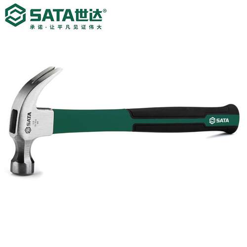 工具玻璃纤维柄羊角锤92306-08连体铁榔头木工钉锤手锤子