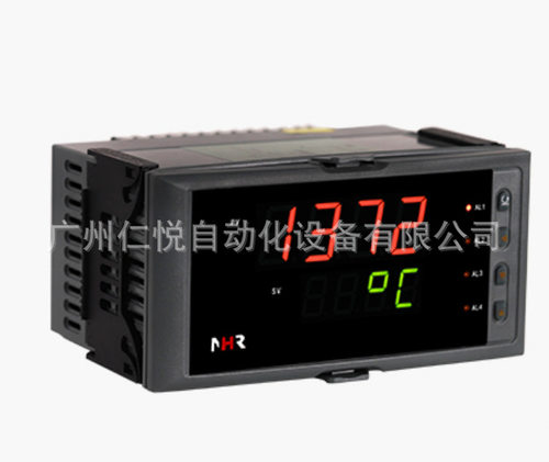 NHR-1304A-14-K1/2/X-A虹润温控仪傻瓜式模糊PID温控器调节仪表