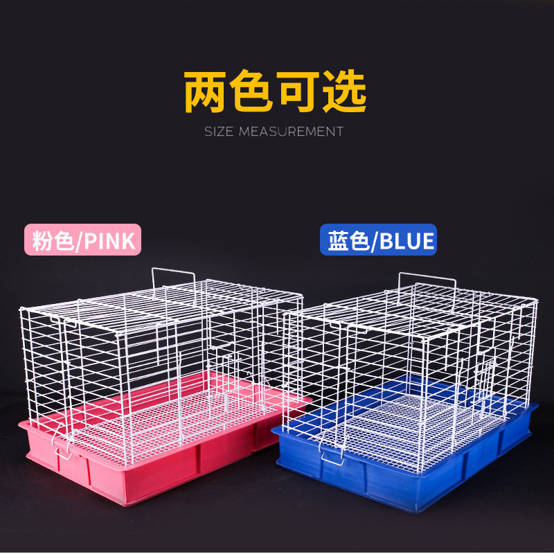 宠物鸡笼科尔鸭柯尔鸭鹌鹑鸽子加粗大号鹦鹉鸟笼观赏鸡折叠笼子