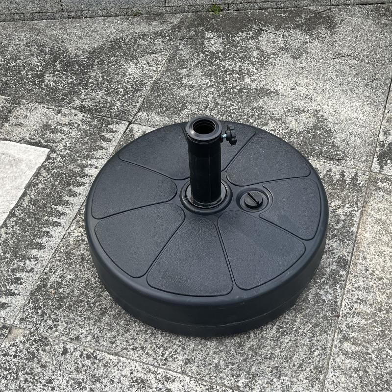 太阳伞固定注水底座户外钓鱼伞中柱伞水箱塑料伞座注水注沙伞墩子