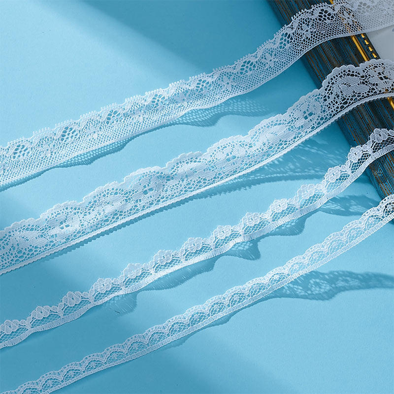 黑色白色丝线手工古装发饰花边缝纫diy耳环材料项链网纱裙边辅料