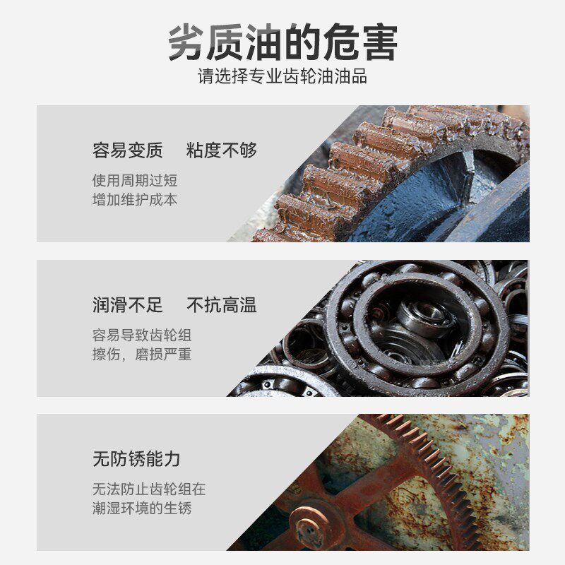 重负荷齿轮油变速箱油手动挡GL-5后桥85W140三轮车减速机拖拉18升