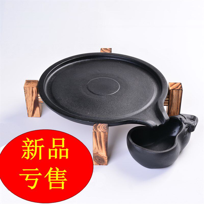 新品紫砂茶具套装家用陶瓷茶杯功夫实木茶盘储水式茶台茶海茶道