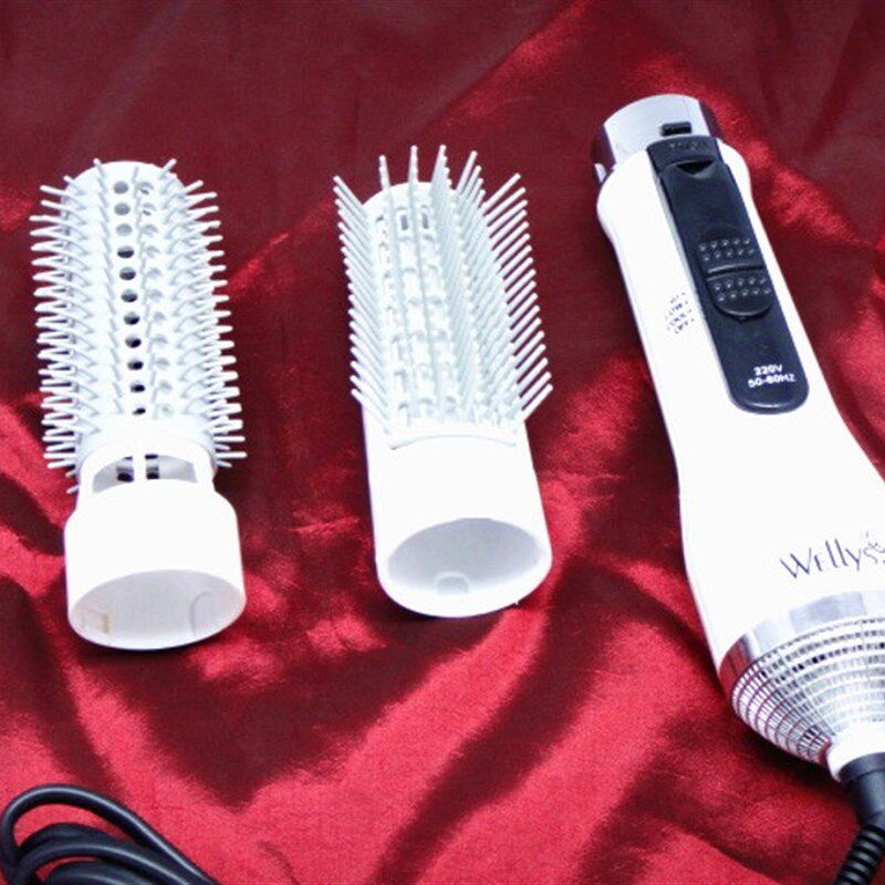 包邮多功能卷发棒 卷发器吹风机梳 500w学生用美发工具8462