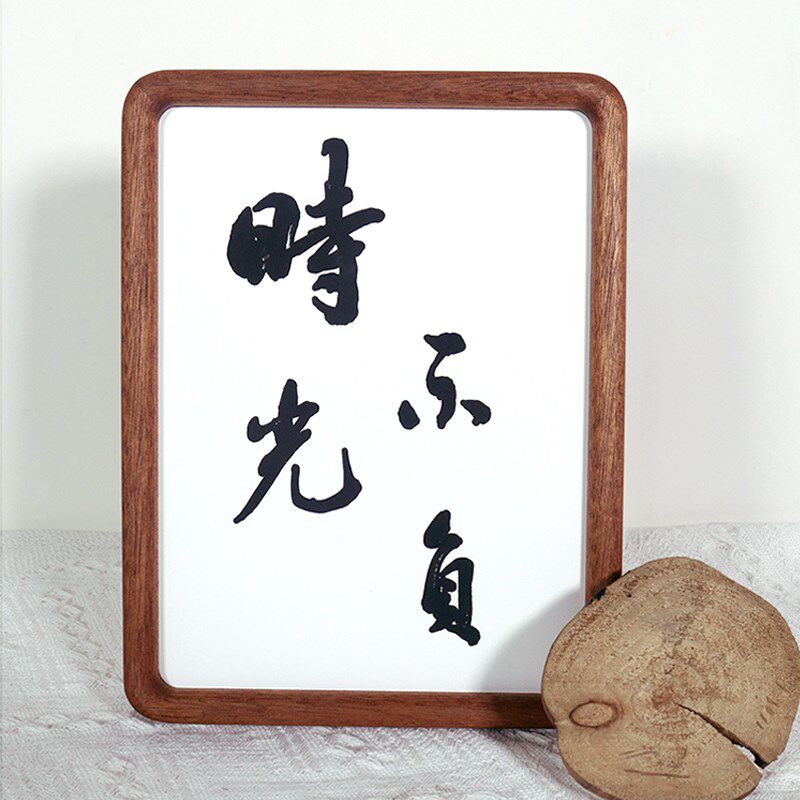 实木相框摆台定制挂墙相框装裱洗照片全家福木质相框画