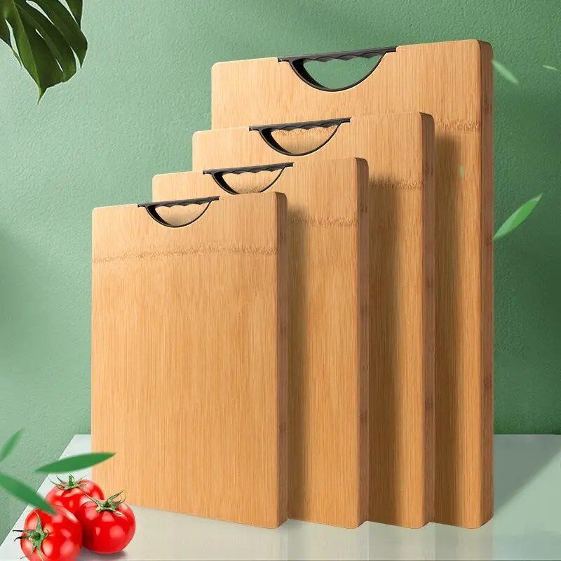 楠竹整竹切菜板厨房刀板家用方形砧板擀面板占板水果案板粘板实木