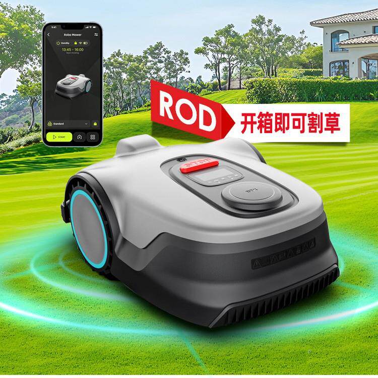 WJR智器能感应功能的动割草机人 雨天也能无自忧工行作 运持续稳
