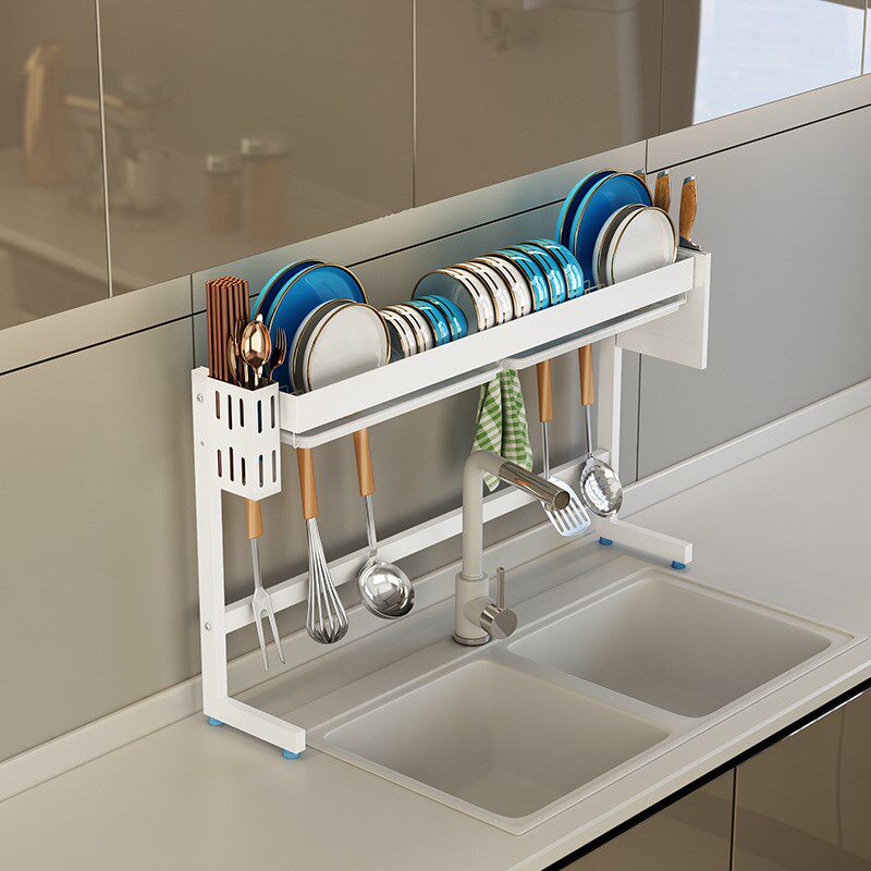 厨房超窄碗架304不锈钢水槽置物架水池碗碟碗盘沥水架窄款收纳架