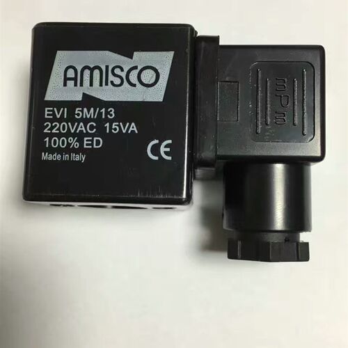 AMISCO电磁阀线圈 EVI 5M/13 220VAC 15VA 接线盒MPM
