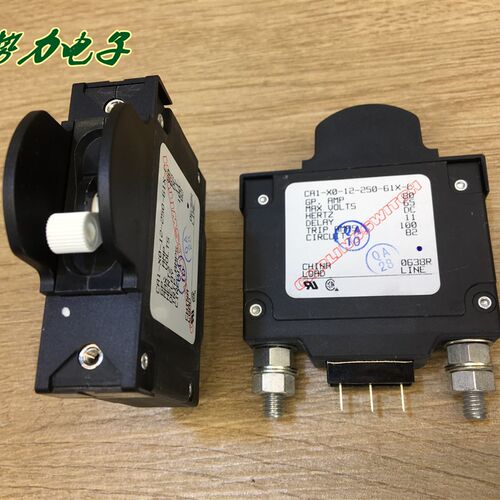全新美国Carling嘉灵CA1-X0-12-250-61X-C 80A 65V 1P 设备断路器